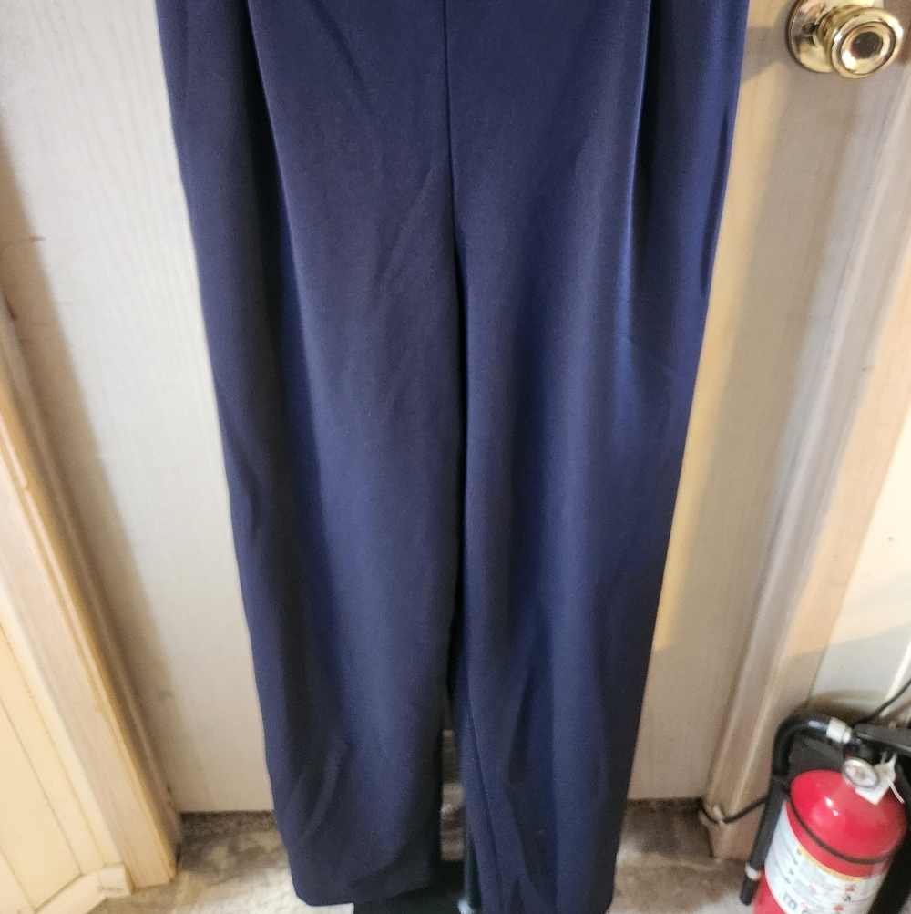Lauren Ralph Lauren Navy Jumpsuit - Picture 3 of 8
